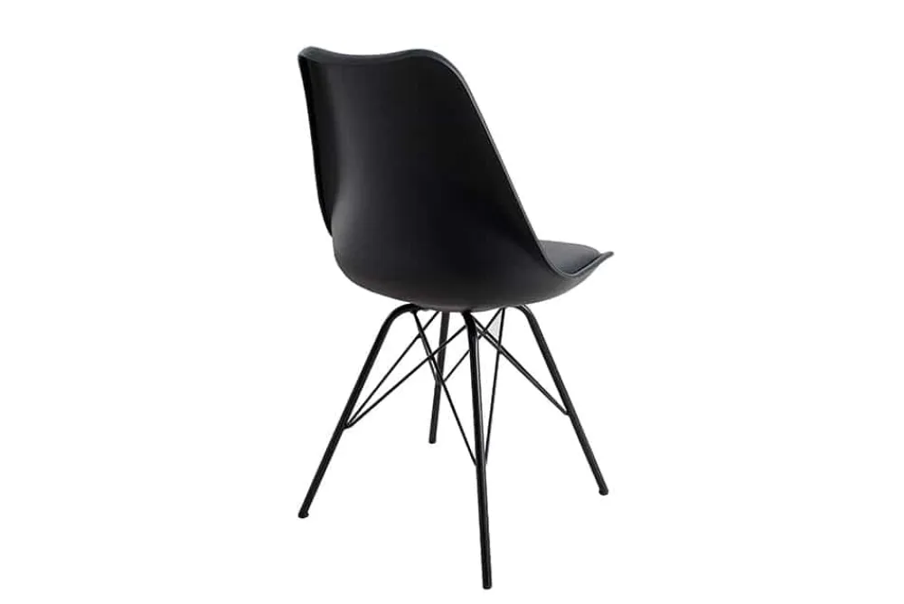 Riess-Ambiente Skandinavisch|Retro Möbel > Retro Stuhl SCANDINAVIA MEISTERSTÜCK schwarz