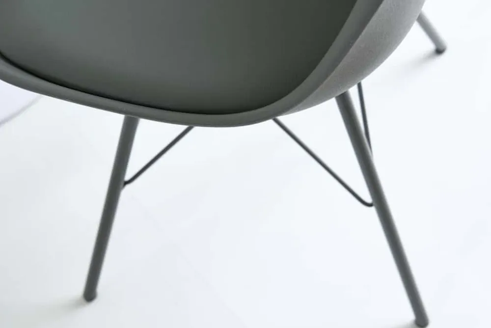 Riess-Ambiente Skandinavisch|Retro Möbel > Retro Stuhl SCANDINAVIA MEISTERSTÜCK grau