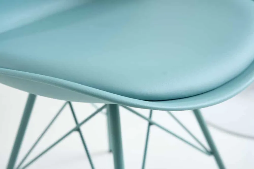 Riess-Ambiente Skandinavisch|Retro Möbel > Retro Stuhl SCANDINAVIA MEISTERSTÜCK türkis