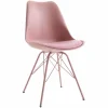 Riess-Ambiente Skandinavisch|Retro Möbel > Retro Stuhl SCANDINAVIA MEISTERSTÜCK rosa