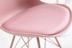 Riess-Ambiente Skandinavisch|Retro Möbel > Retro Stuhl SCANDINAVIA MEISTERSTÜCK rosa