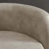 Riess-Ambiente Retro Möbel|Xxl Sofa > Retro Wohnlandschaft VOGUE 290cm beige Samt XXL-Sofa organische Form inkl. Kissen