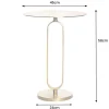 Riess-Ambiente Beistelltische|Goldene Möbel > Runder Beistelltisch ELEGANCE 60cm gold Metall Aluminium handmade