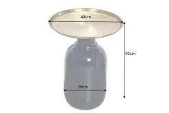 Riess-Ambiente Beistelltische|Goldene Möbel ><noscript><img width=