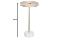 Riess-Ambiente Beistelltische|Goldene Möbel ><noscript><img width=