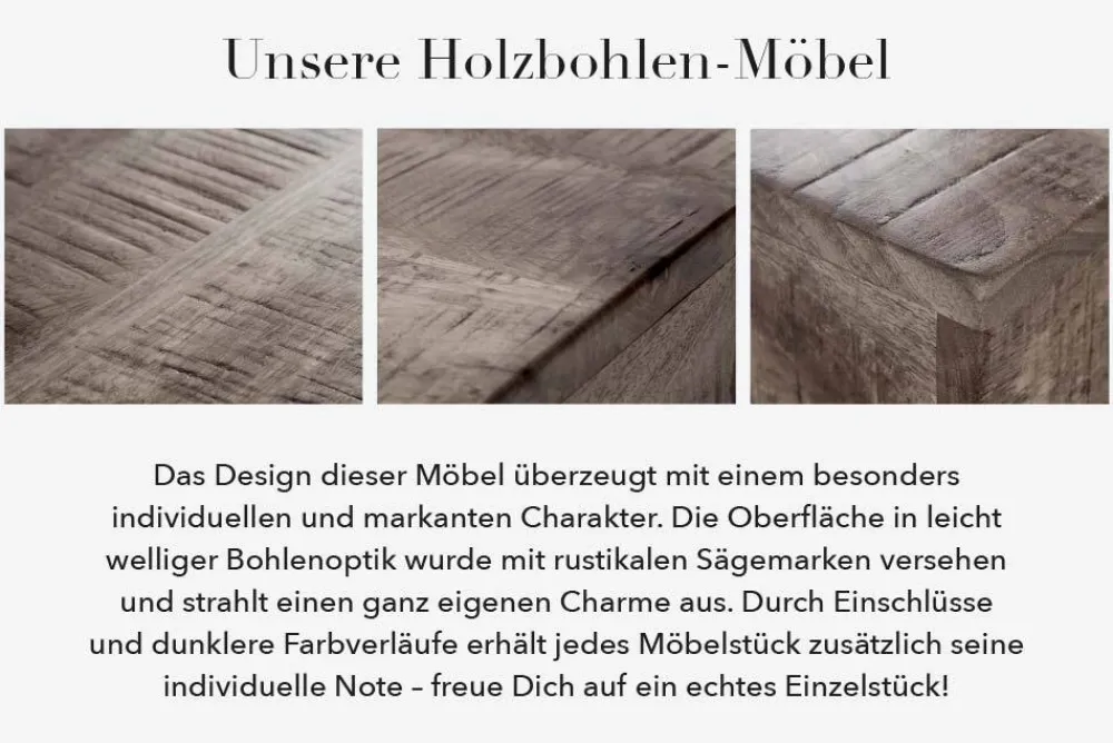 Riess-Ambiente Mehr...|Couchtische > Runder Couchtisch DRUMP STORAGE 60cm gold schwarz Mangoholz Metall mit Stauraum Hammerschlag