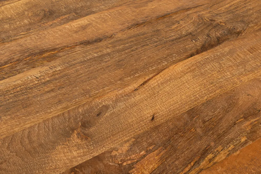 Riess-Ambiente Mehr...|Massivholzesstische > Runder Esstisch ART WOOD 100cm braun massiv Mangoholz