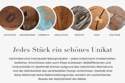 Riess-Ambiente Esstische|Mehr... > Runder Esstisch MAISON JADE 140cm natur Akazie Massivholz Säulenfuß