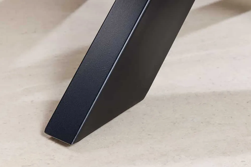 Riess-Ambiente Industrial Loft|Esstische > Runder Esstisch MOUNTAIN SOUL 140cm schwarz grau Naturstein Eisen Sterngestell