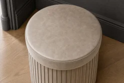 Riess-Ambiente Sitzhocker|Samt Möbel ><noscript><img width=