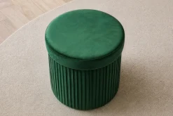 Riess-Ambiente Sitzhocker|Samt Möbel ><noscript><img width=