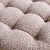 Riess-Ambiente Skandinavisch|Sitzhocker > Runder Hocker MODERN BAROCK 50cm champagner Bouclé mit Stauraum