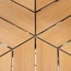 Riess-Ambiente Haus & Garten|Esstische > Runder In- und Outdoor Gartentisch DESIGNO 120cm natur Holz-Design anthrazit Metall