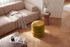 Riess-Ambiente Sitzhocker|Samt Möbel ><noscript><img width=