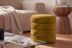 Riess-Ambiente Sitzhocker|Samt Möbel ><noscript><img width=