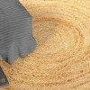 Riess-Ambiente Teppiche > Runder Teppich PURE NATURE 120cm Jute handgewebt Flachgewebe
