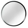 Riess-Ambiente Mehr...|Wohnaccessoires > Runder Wandspiegel AMSTERDAM 70cm natur schwarz Eiche Massivholz handmade