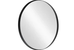 Riess-Ambiente Spiegel > Runder Wandspiegel PORTRAIT 75cm schwarz mit Metallrahmen