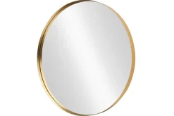 Riess-Ambiente Spiegel > Runder Wandspiegel PORTRAIT 75cm gold mit Metallrahmen