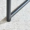Riess-Ambiente Beistelltische > Rundes 2er Set Beistelltisch ELEMENTS 50cm silber antik Krokodil-Design handmade