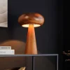 Riess-Ambiente Skandinavisch|Tischlampen > Runde Tischlampe ALVA 40cm natur Akazienholz Eisen Tischleuchte