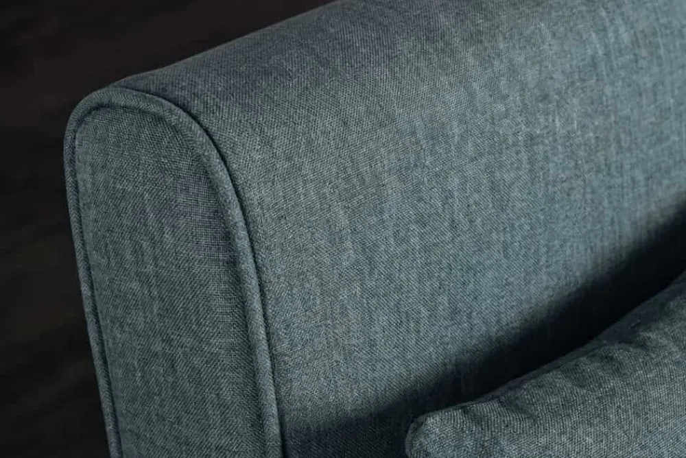 Riess-Ambiente Sessel|Retro Möbel > Schlafsessel SMART MULTIFUNCTION 100cm petrol Vogue Seiden Samtstoff
