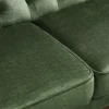 Riess-Ambiente Samt Möbel|3-Sitzer Sofa > Schlafsofa MAISON BELLE AFFAIRE 220cm moosgrün Vogue Seiden Samtstoff 3-Sitzer