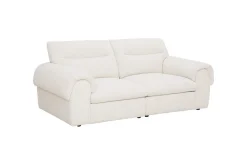 Riess-Ambiente 3-Sitzer Sofa > 3-Sitzer Sofa SIXTH SENSE 210cm beige Bouclé-Strickstoff mit Nosagfederung und Daunenfedern