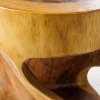 Riess-Ambiente Mehr...|Mehr... > Skulp­tu­raler Beistelltisch ARTE 35cm natur Suarholz rund handmade in Bali Sitzhocker