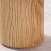 Riess-Ambiente Couchtische & Truhen > Stilvoller Couchtisch ORGANIKO 110cm natur Eiche Travertin Keramik
