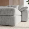 Riess-Ambiente 3-Sitzer Sofa > Stilvolles Big Sofa SOHO 260cm grau Chenille 4-Sitzer Couch mit Wellenunterfederung