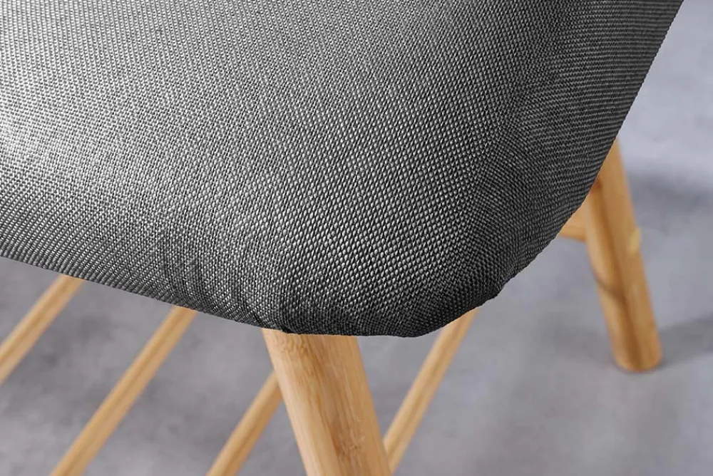 Riess-Ambiente Mehr...|Sitzbänke > Stilvolle Schuhbank ZEN-BO 90cm natur grau Bambus Regal Sitzbank mit Stauraum