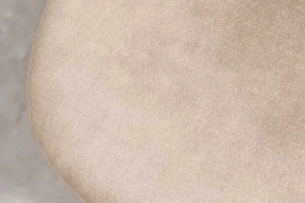 Riess-Ambiente Stühle|Samt Möbel > Stilvolles 2er-Set Stühle GLAMM champagner beige Samt schwarze Metallbeine