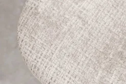 Riess-Ambiente Stühle > Stilvolles 2er-Set Stühle GLAMM champagner beige Chenille Cremona schwarze Metallbeine