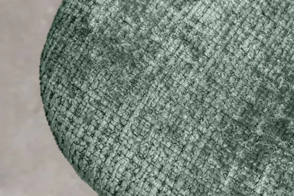 Riess-Ambiente Stühle > Stilvolles 2er-Set Stühle GLAMM grün Chenille Cremona schwarze Metallbeine