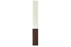 Riess-Ambiente Stehleuchten > Stilvolle Stehlampe PARIS CLASSIC 160cm weißer Stoffschirm dunkelbrauner Fuß