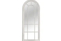 Riess-Ambiente Spiegel > Vintage Wandspiegel CASTILLO 140cm weiß creme Rundbogen Shabby Chic Design Landhausstil