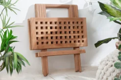 Riess-Ambiente Beistelltische|Mehr... > Wetterfester Beistelltisch EMPIRE TEAK 50cm Massivholz klappbar