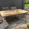 Riess-Ambiente Mehr...|Massivholz Gartenmöbel > Wetterfester Gartentisch KOPENHAGEN 160cm natur Akazie Massivholz Bootsform Outdoor