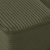 Riess-Ambiente Xxl Sofa > XXL Wohnlandschaft LODGE 315cm grün Cord Sofa mit Schlaffunktion und Stauraum